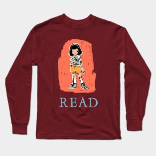 Book Love - Read Print Long Sleeve T-Shirt